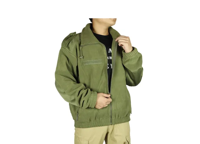 Кофта флісова Mil-Tec F2 Olive Фото 2